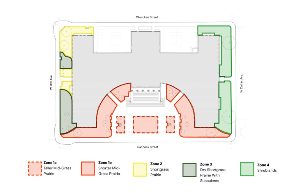 County Denver Layout Denver City & County Building Landscape Transformation
